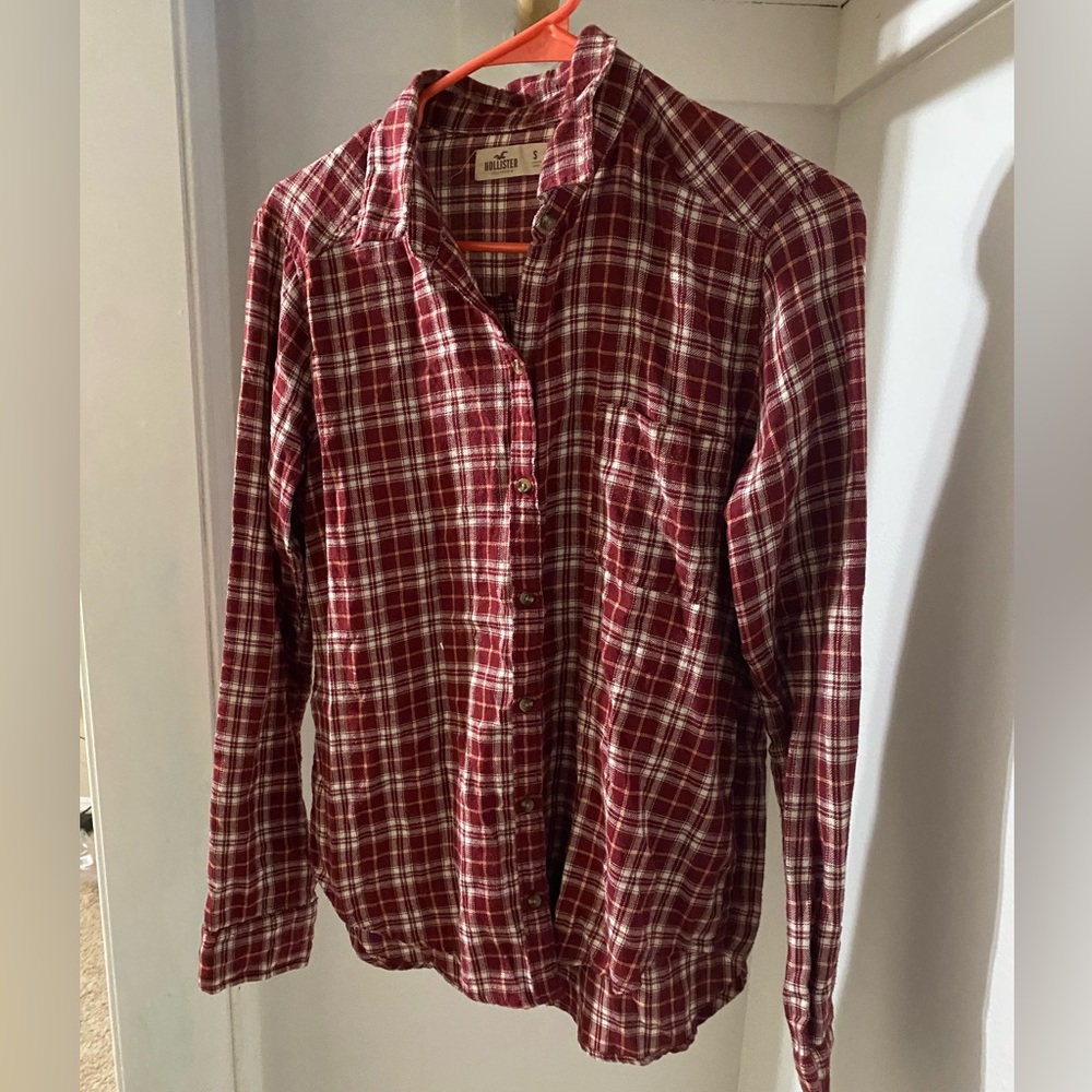 Gently used Hollister Flannel